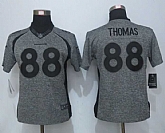 Women Limited Nike Denver Broncos #88 Thomas Stitched Gridiron Gray Jersey,baseball caps,new era cap wholesale,wholesale hats